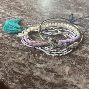 Free with Purchase- Bundle of Four Boho Bracelets